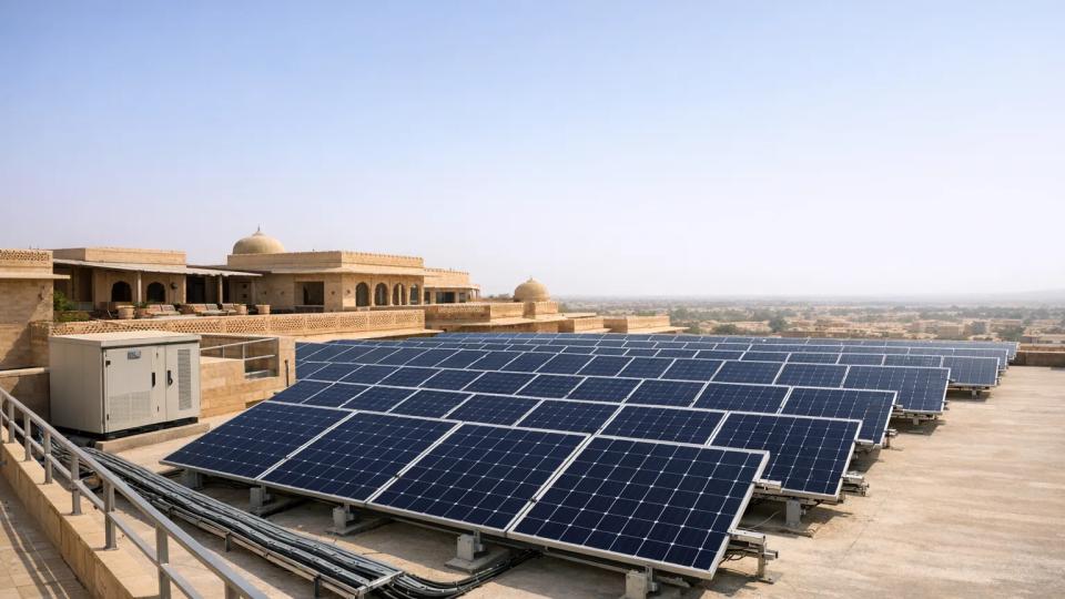 Solar for Hotels in Rajasthan: ROI and Rooftop Checklist