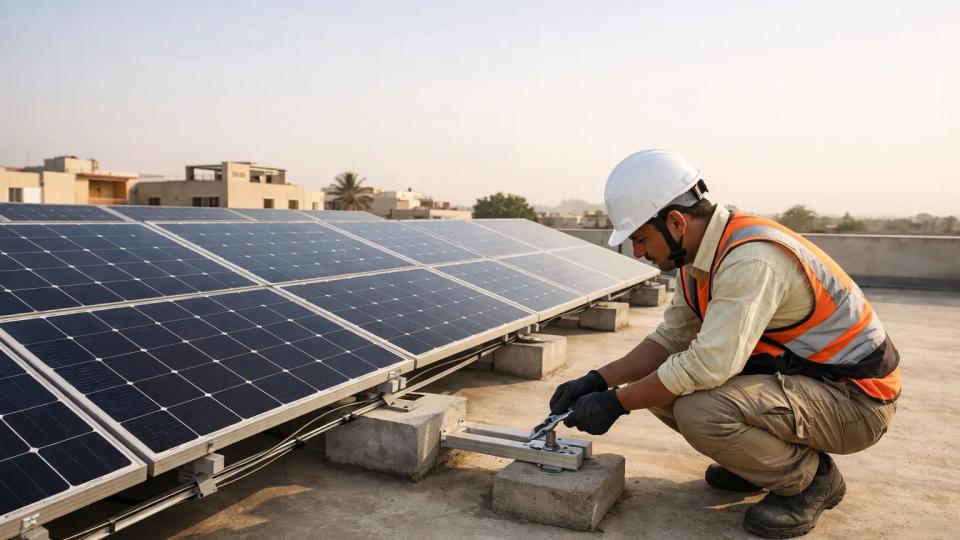 Solar Panel Mounting Structure in Rajasthan: Wind, Roof and Safety Checklist